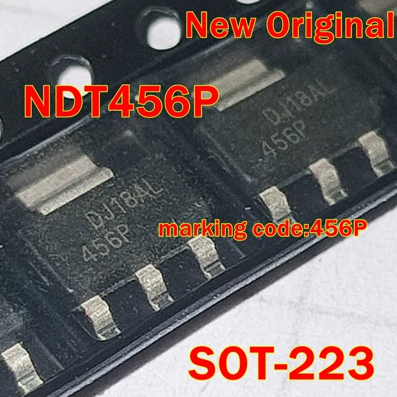 

1pcs to 100pcs NDT456P SOT-223 marking code:456P New Original P-Channel Enhancement Mode Field Effect Transistor