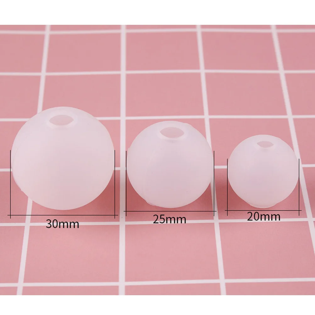 9pcs Crystal Epoxy Silicone Molds Mini Spherical Design Diy Resin Craft Making Kit For Jewelry Accessories Handwork