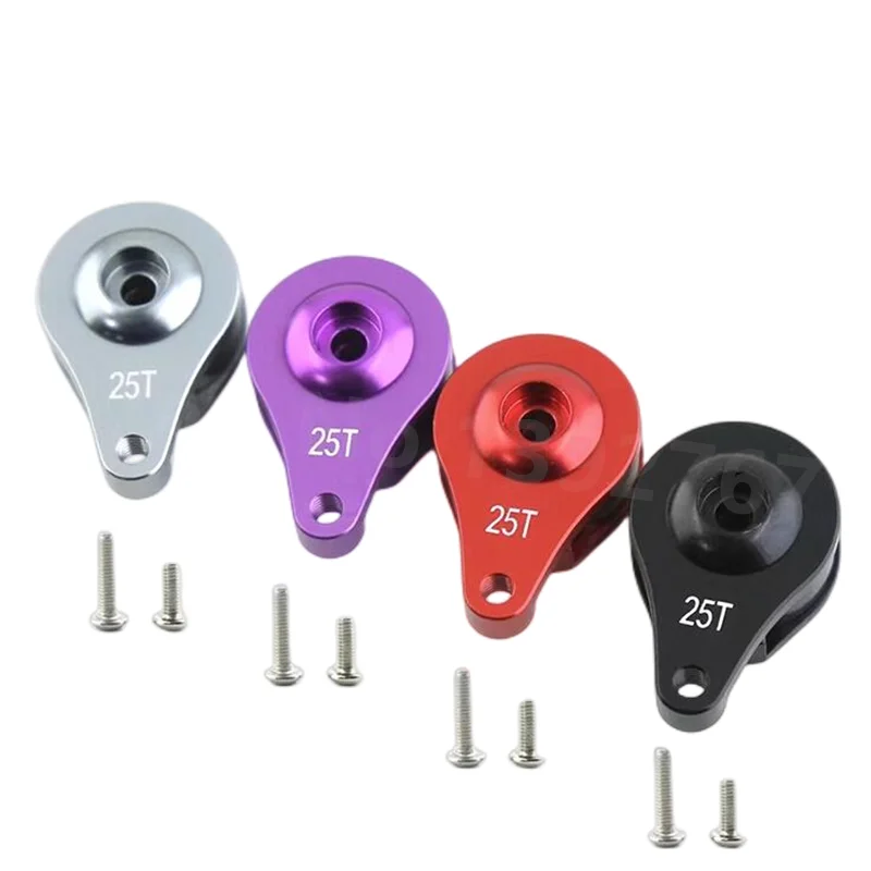 

Металлический демпфирующий регулируемый сервопривод 25T для 1/10 RC Car Crawler SCX10 Capra TRX4 TRX6 SPT JX SURPASS Защита шестерни для хобби