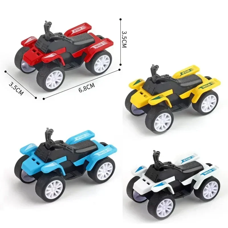 1:64 Cerative Alloy Beach Motorcycle Model Toys MINI Sea Quad Bikes Cars Vehicle Decoration Toys for Children Kids Gifts