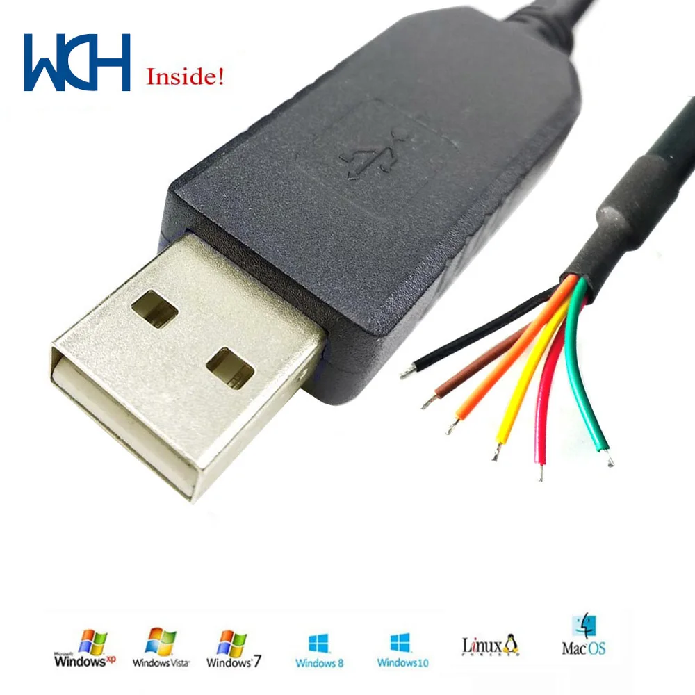 

USB-серийный кабель CH340 COM3 USB RS232 WE 1800