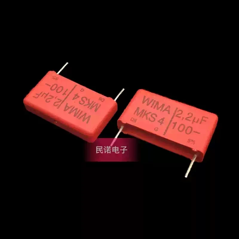 WIMA Germany Weima Capacitor MKS4 100V 2.2UF 100V225 2U2 Pin Distance 22.5mm