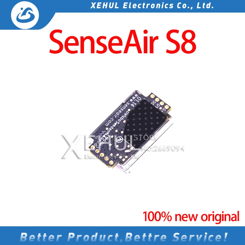 1pcs /2pcs /10pcs 100% new original senseAir S8 004-0-0053 S8-0053 infrared CO2 carbon dioxide sensor S8 0053