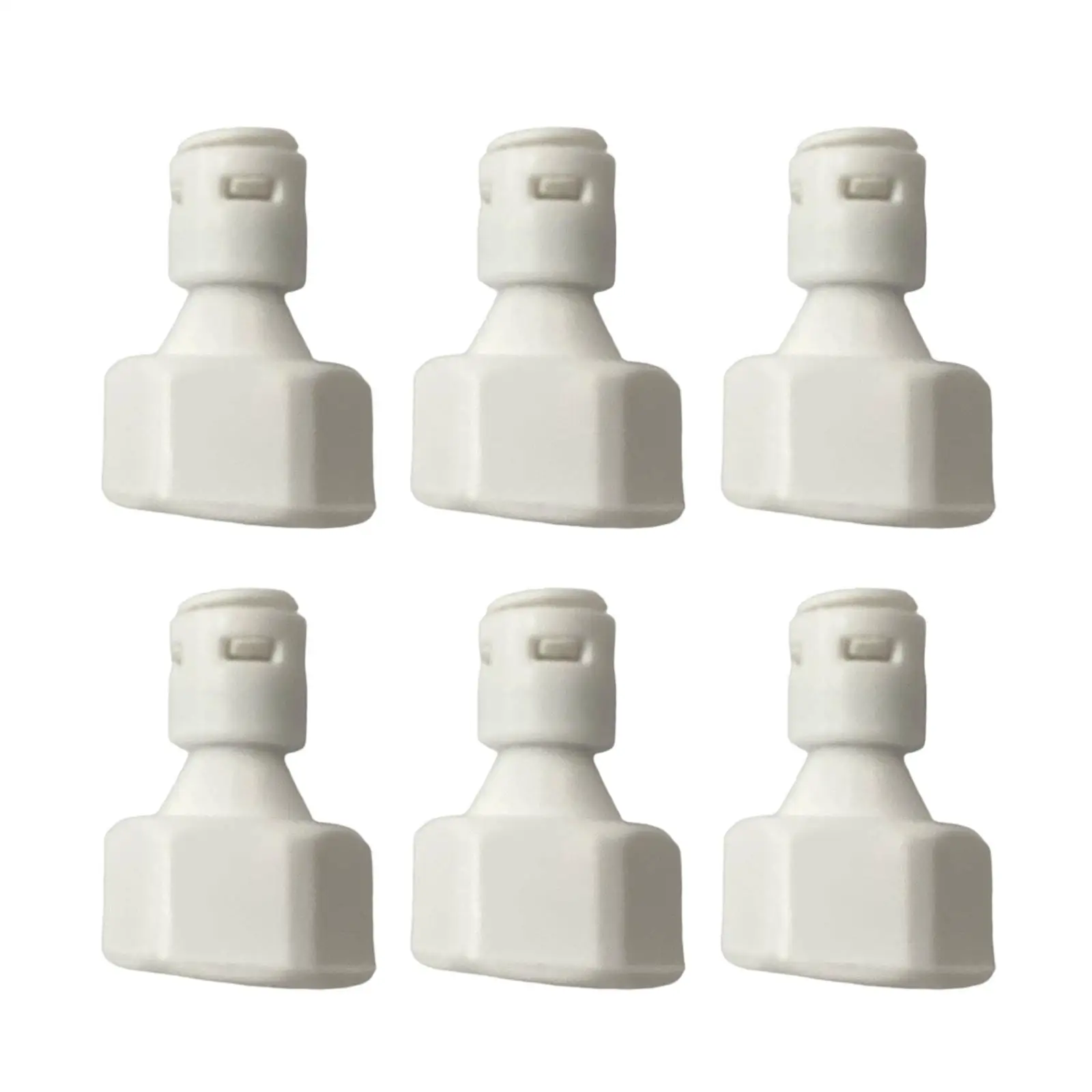 1/4 Inch OD Quick Connect Ball Valve Plastic Water Line Connector for RO Filter System and Refrigerator