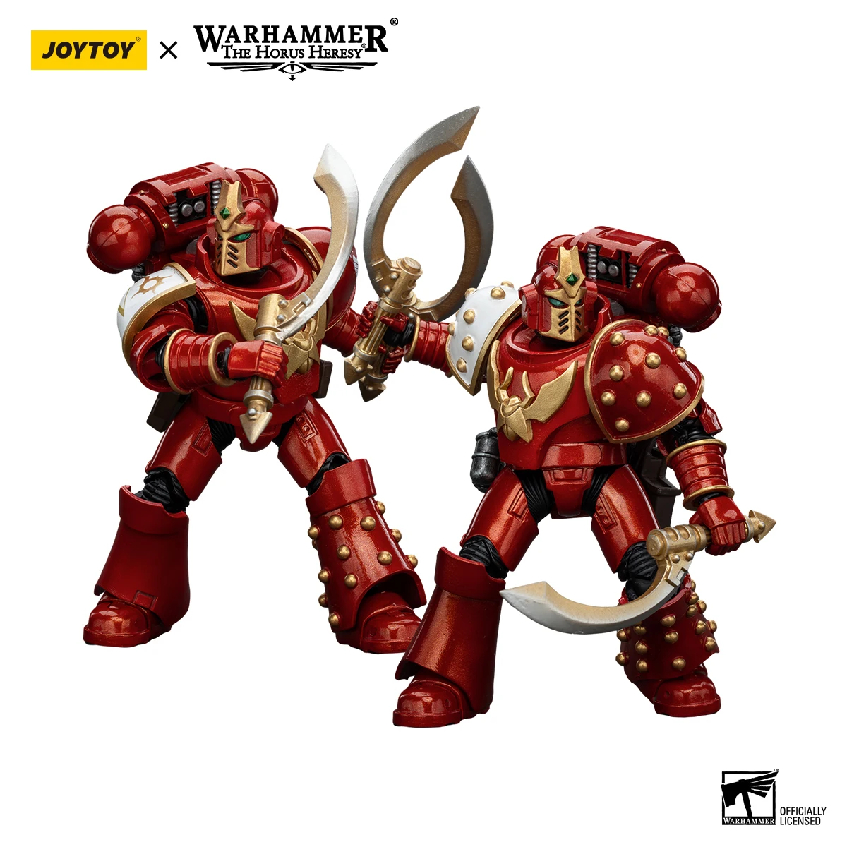 [EN STOCK] JOYTOY Warhammer 30K 1/18 figura de acción Magnus la Primarca Roja de la Ley XV colección Anime modelo de juguete