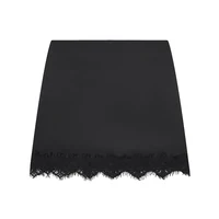 Women Mini Lace Skirt Sexy A-line Pleated High Waist Skirt for Women Spring Summer New Lace Short Skirt - Image 3