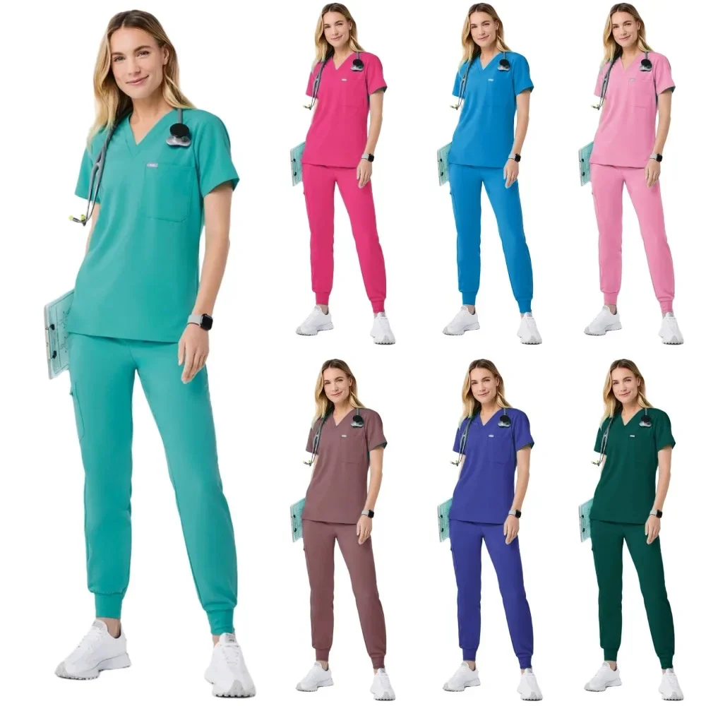 Унисекс, унисекс, униформа медсестры, униформа для мужчин, косметологическая униформа для женщин, больничные хирургические костюмы, стоматологическая клиника, одежда для зоомагазина