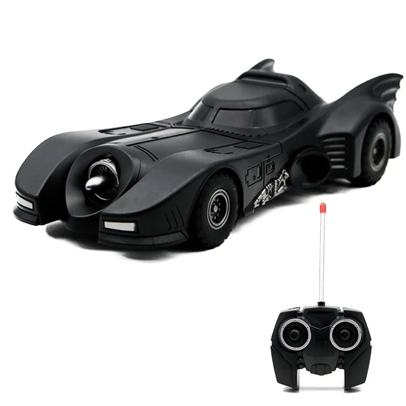 New Batmobile Rc Toys Car 4 Channel Ae86 Hell Cat Car Electric Super Remote Control Car Model For Children Toys Halloween Gift