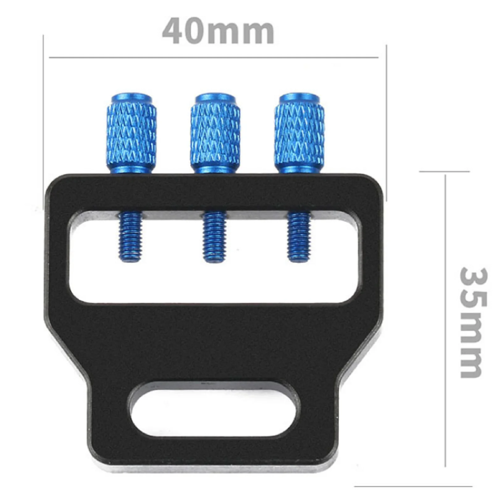 Metal HDMI-compatible Cable Clamp Lock Protection Clip Fixator Tether Tool With 1/4" Screw For Camera Cage Quick Release Plate