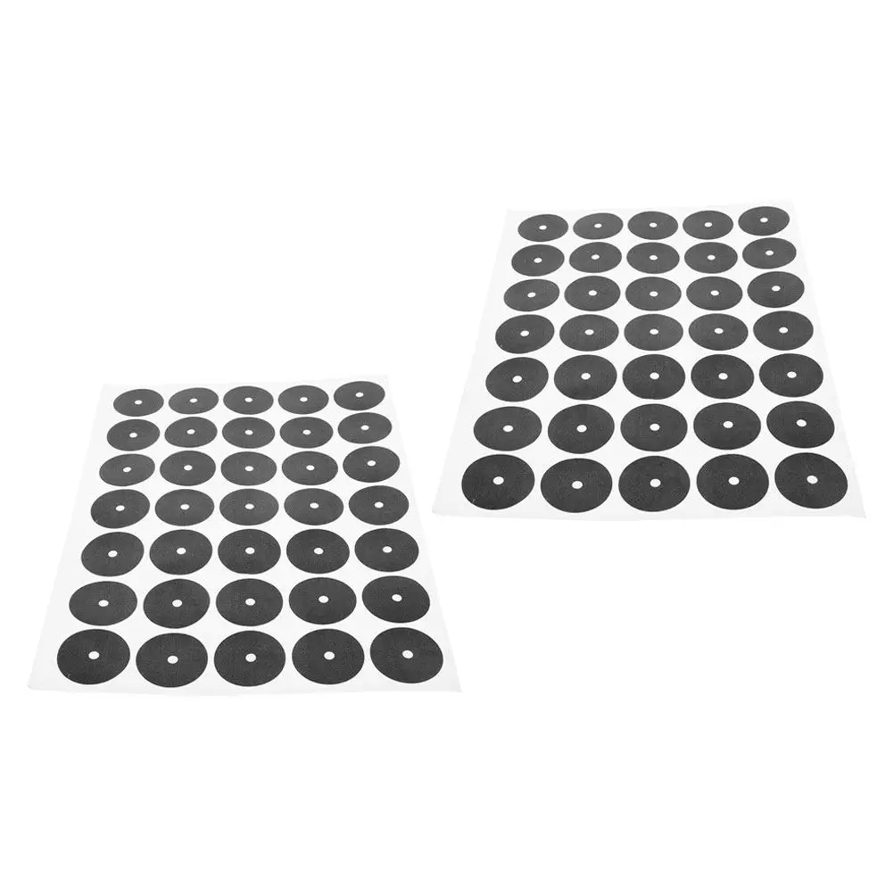 

2 Sheets Pool Table Marker Dots Billiard Marking Stickers Snooker Table Repair Patches Clear Visible Spots Easy Application