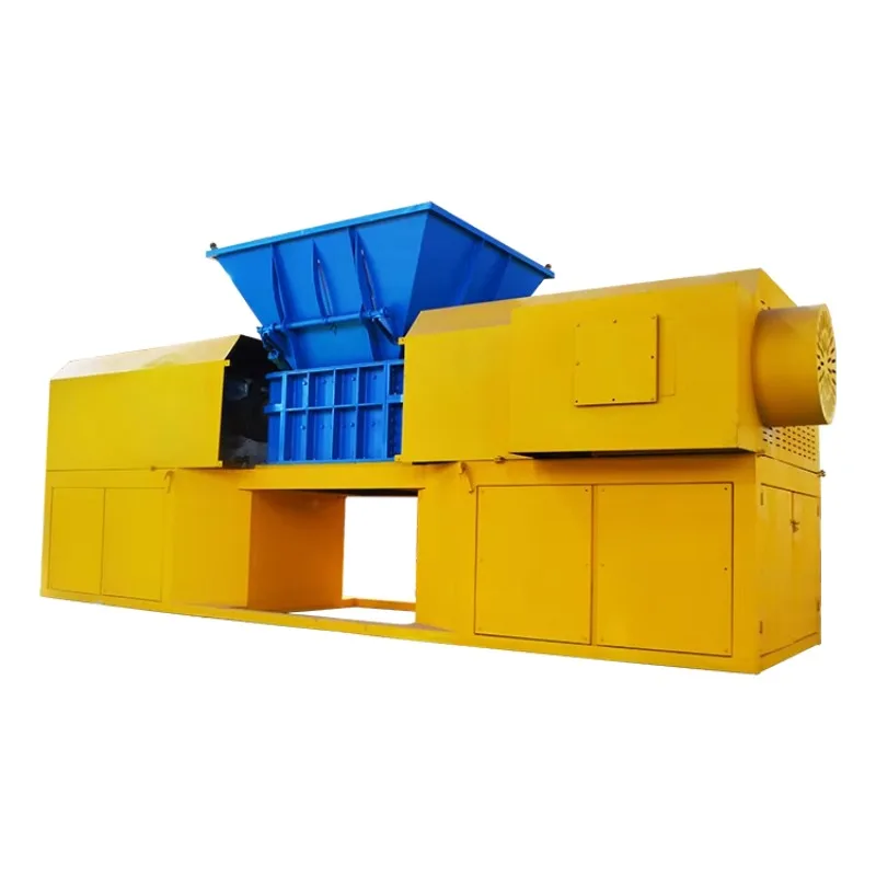 High Security Long Service Life Waste Engine Shells Forklift Pallets Wood Shredding Machine