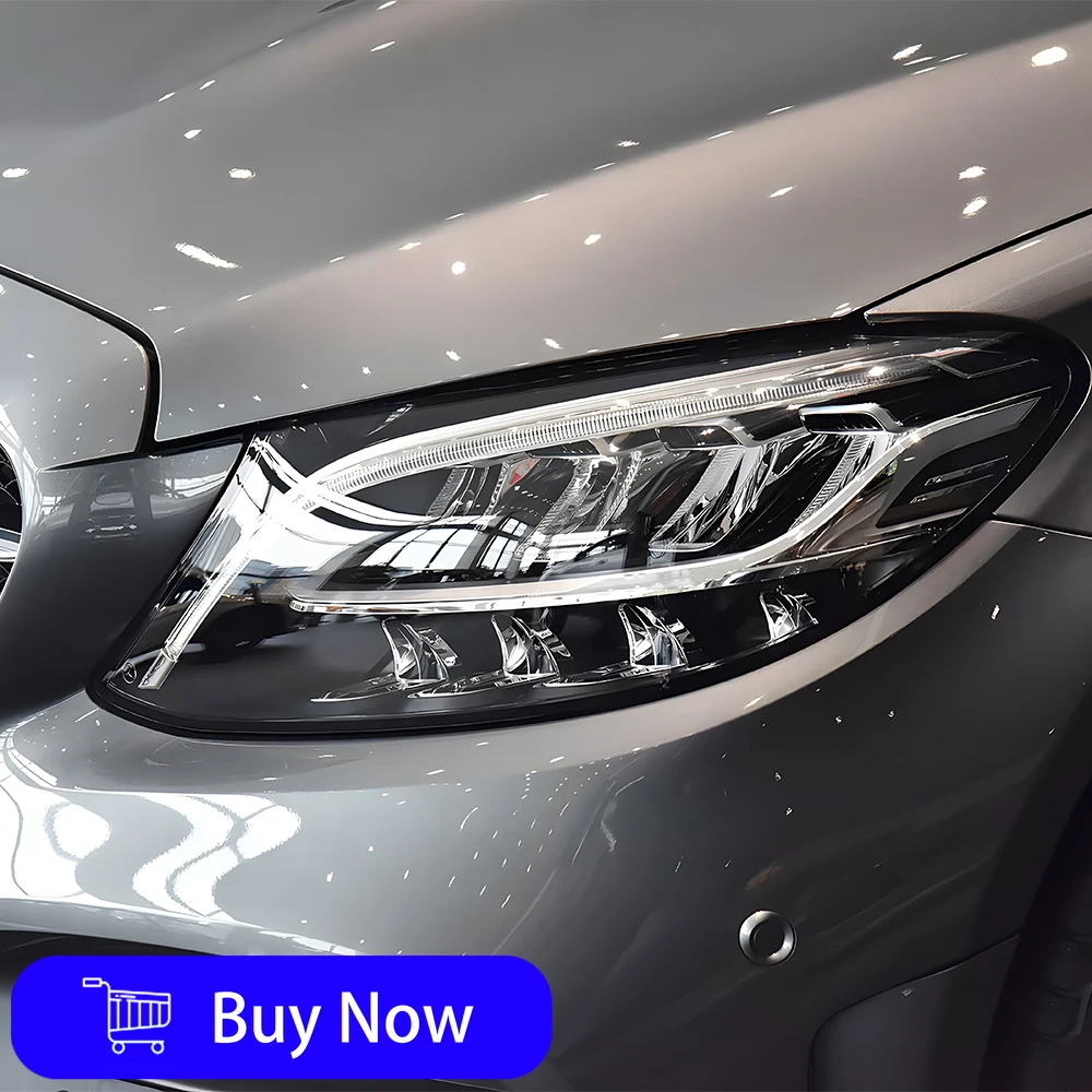 

Для Benz C-Class W205 2015-2018 обновление автоматической фары в сборе 2019, стиль, высококачественный светодиодный проектор, ближний свет, дальний свет