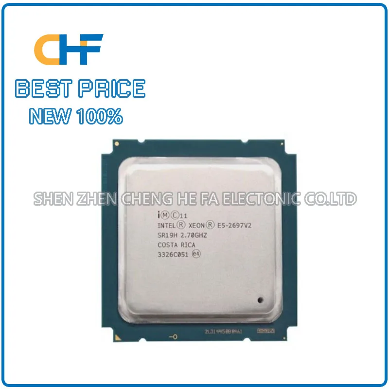 Intel Xeon E5 2697v2 12 Core 24 Thread 2.70GHz 130W LGA2011 CPU processor E5-2697v2