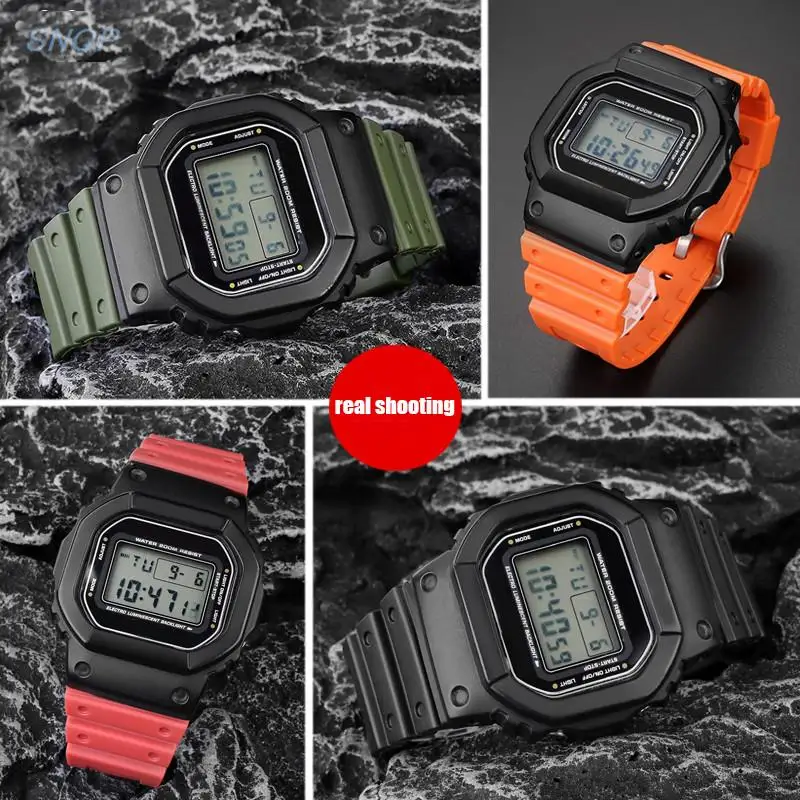 樹脂時計カシオg-shock DW-5600 GWM-5610 GW-5035 DW-6900 GA-2100男性スポーツシリコンバンドブレスレットアクセサリー16ミリメートル