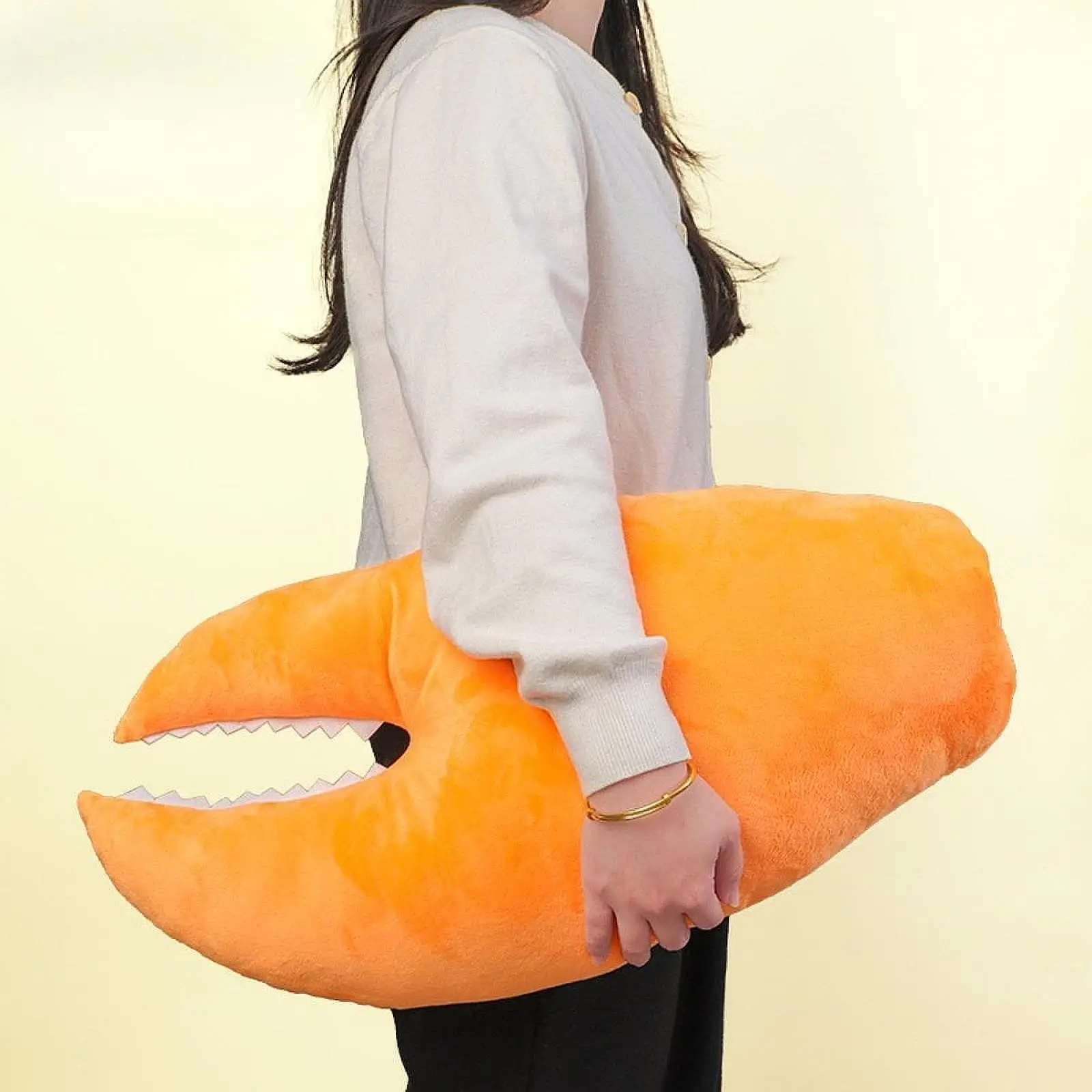 Oreiller en peluche avec poche, coussin Super doux, jouet en peluche confortable pour canapé, décoration de la maison, oreiller de voyage et d'amour pour enfants