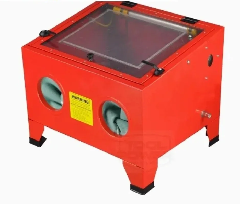 Equipped with sandblasting nozzle, suitable for rust removalof paint stains25/40/60 gallon portable desktop sandblasting cabinet