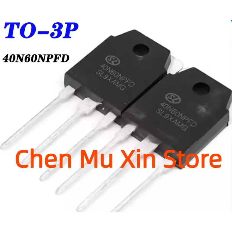 10pcs/lot 40N60NPFD 40N60 600V 40A IGBT TO-3P SGT40N60NPFDPN