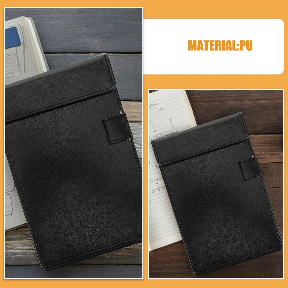 أداة مطعم احترافية مقاس 15 × 25 سم مع حامل قلم مدمج لملحقات مكتب الحاضرين #5