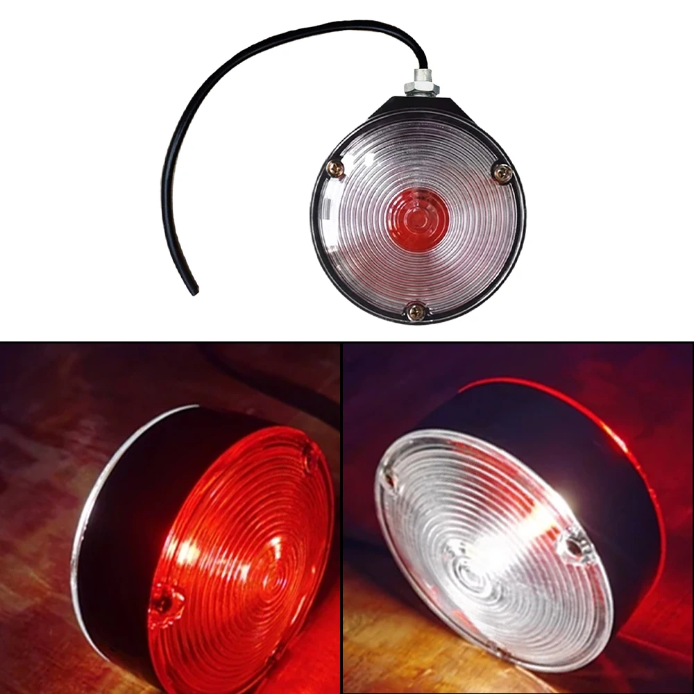 

Trailer Truck Lorry Earring Red Amber Mirror Side Marker Lamp with bulbs 24V For Volvo Truck For Scania Truck For Benz truck E11