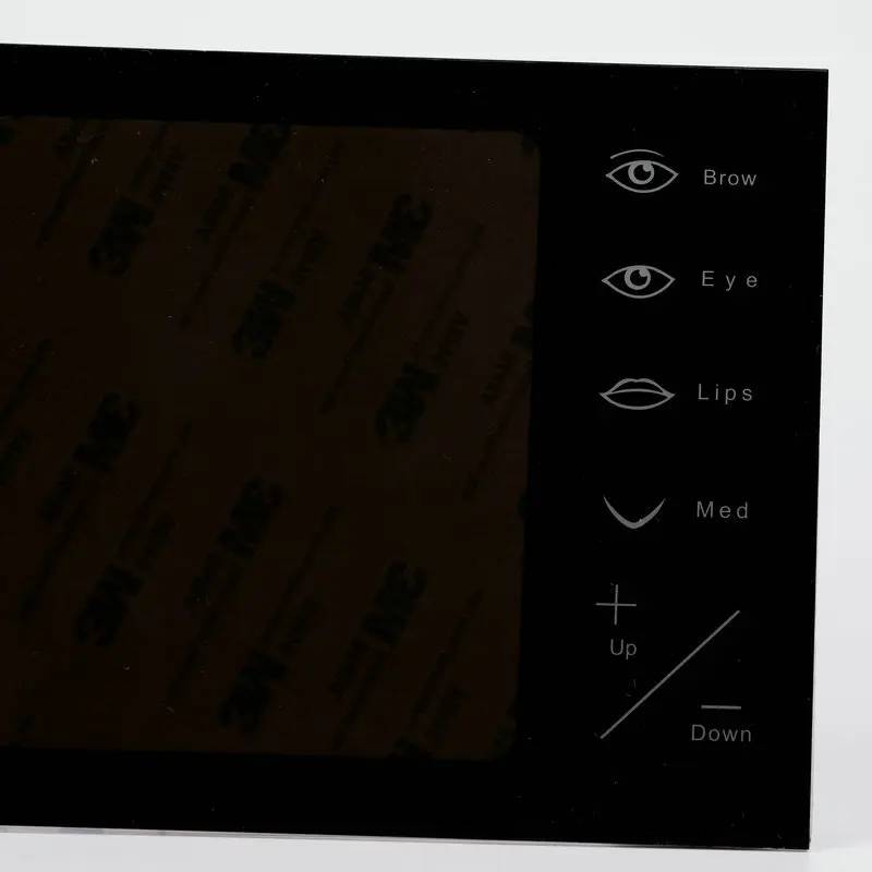 Acrylic panel, intelligent fingerprint lock control panel, scratch resistant acrylic control panel