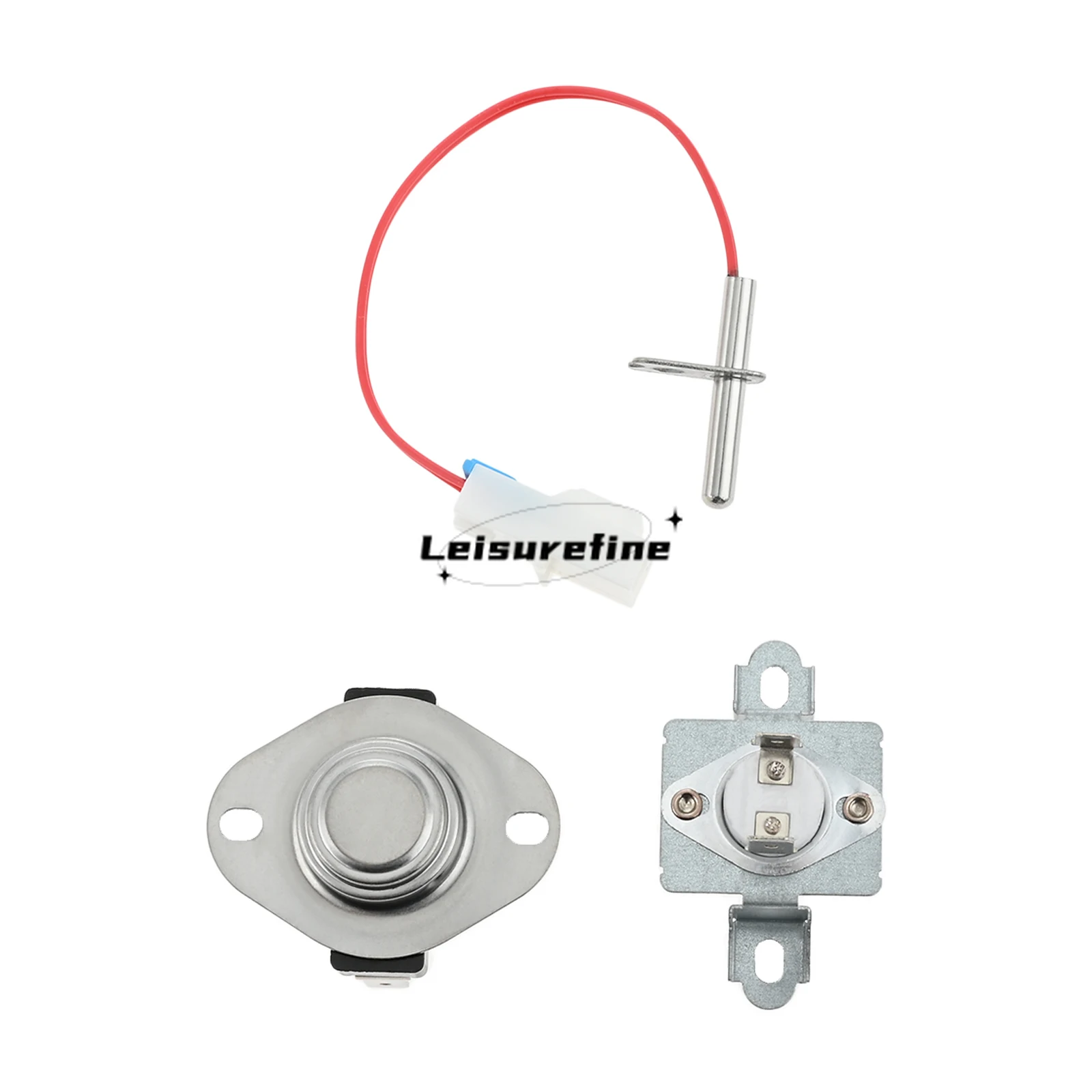 Zestaw wymienia termostat i termistor ogranicznika suszarki 6931EL3003D 6323EL2001B 6931EL3001E do suszarek LG AH 3530485   AP 4440975 1268366