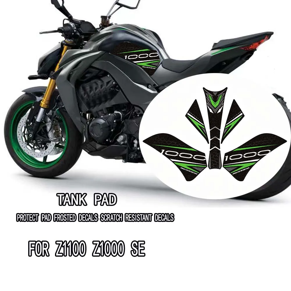 For Z1100 Z1000 Z 1100 1000 SE Motorcycle Fuel Tank Stickers Gas Oil Protect Pad Frosted Decals New Scratch-Resistant Decals