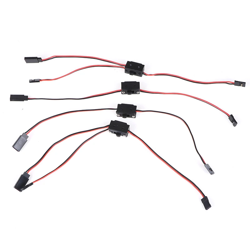 1 pz ricevitore accensione/spegnimento batteria interruttore RC con cavo connettore Futaba/JR JST per droni ad ala fissa RC modello di auto barca