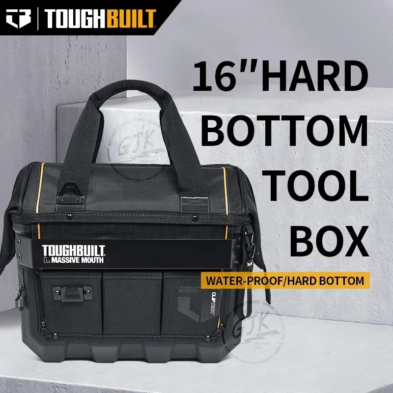 ToughBuilt - Large Massive Mouth 16” Tool Bag - Pro Grade Quality Construction - TB-CT-62-16A