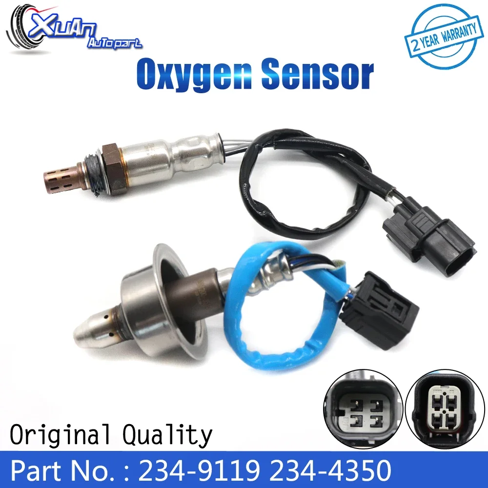 

XUAN Upstream Downstream Air Fuel Ratio Lambda O2 Oxygen Sensor 234-9119 234-4350 For Honda Civic Accord HR-V Acura ILX 13-19