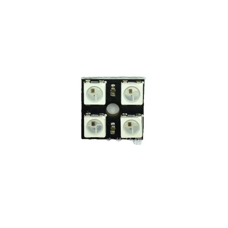 H Full color LED module Color WS2812B-4-bit RGB LED full-color driver 4-bit lantern module