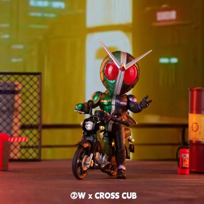 Аутентичная фигурка Bandai Bn серии Q Kamen Rider × автомобильная слепая коробка, модель мотоцикла для совместной работы, игрушка
