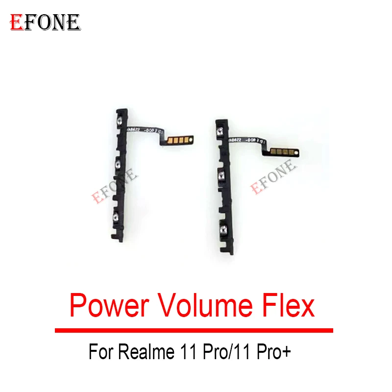 NEW For OPPO Realme 9 9i 10 10S 11 Pro Plus 4G 5G Power On Off Button Volume Switch Key Control Flex Cable