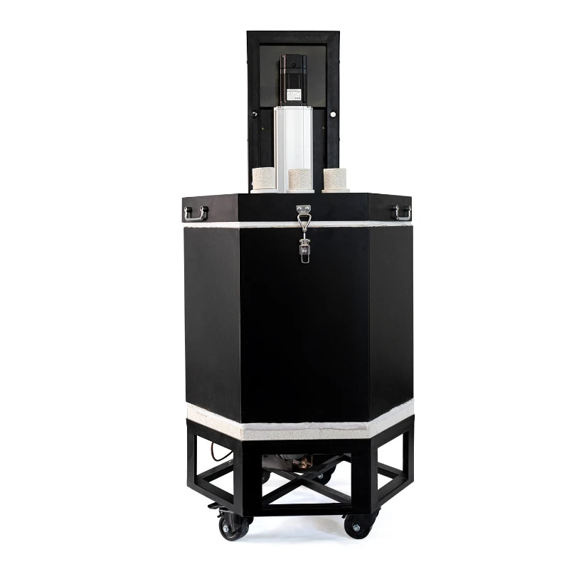 Ceramic art equipment can be moved to lift and lower the source factory of Le Kiln Gas Kiln Kiln Manufacturing Porcelain Capital