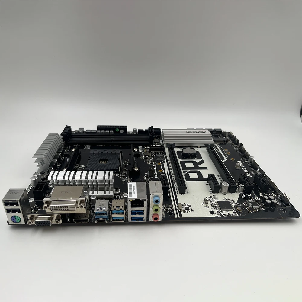 For ASROCK AB350 PRO4 ATX Desktop Motherboard Support AMD Ryzen7 3600x 3700x 5800x
