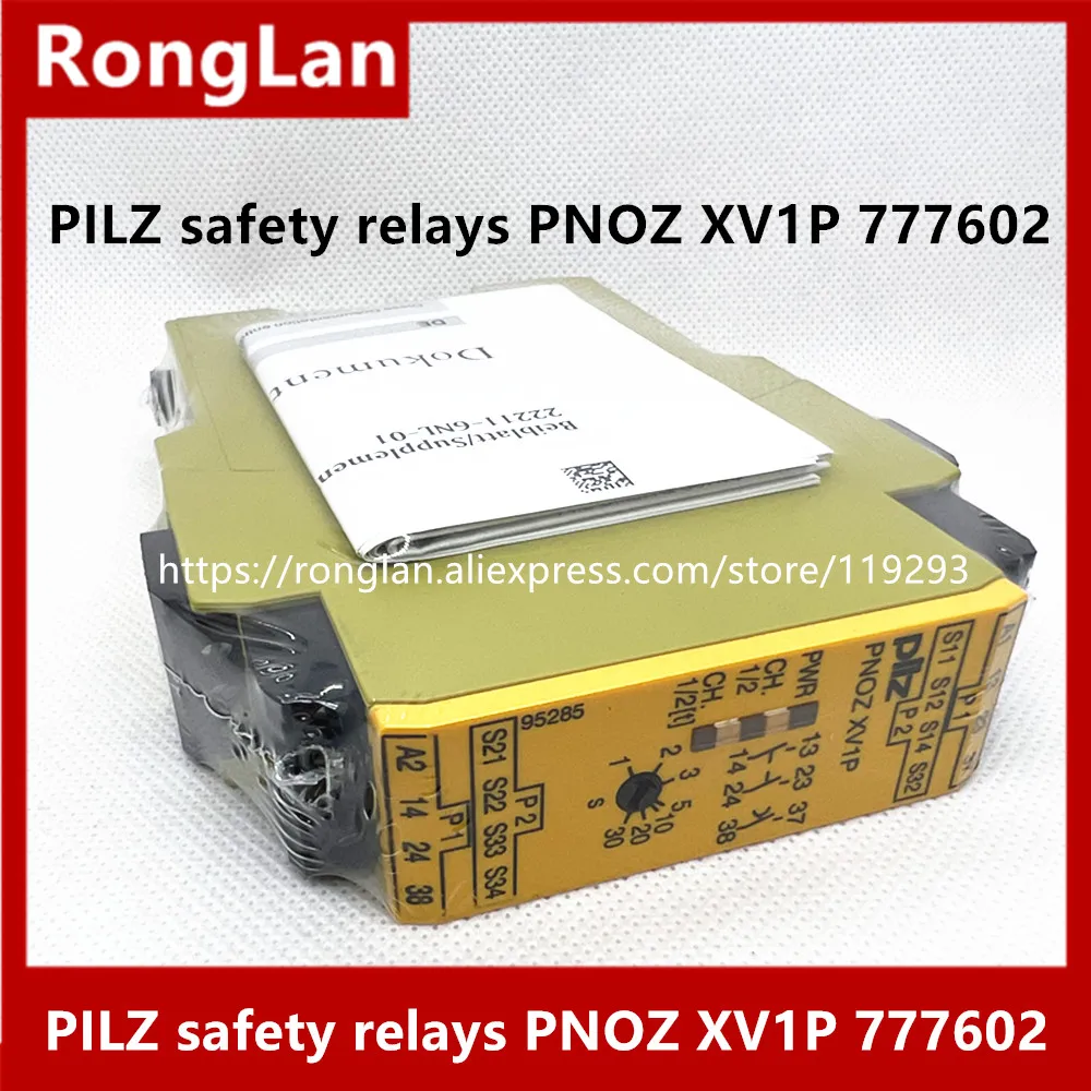 New PILZ safety relays PNOZ XV1P 30 / 24VDC 2n / o 1n / ot spot 777602