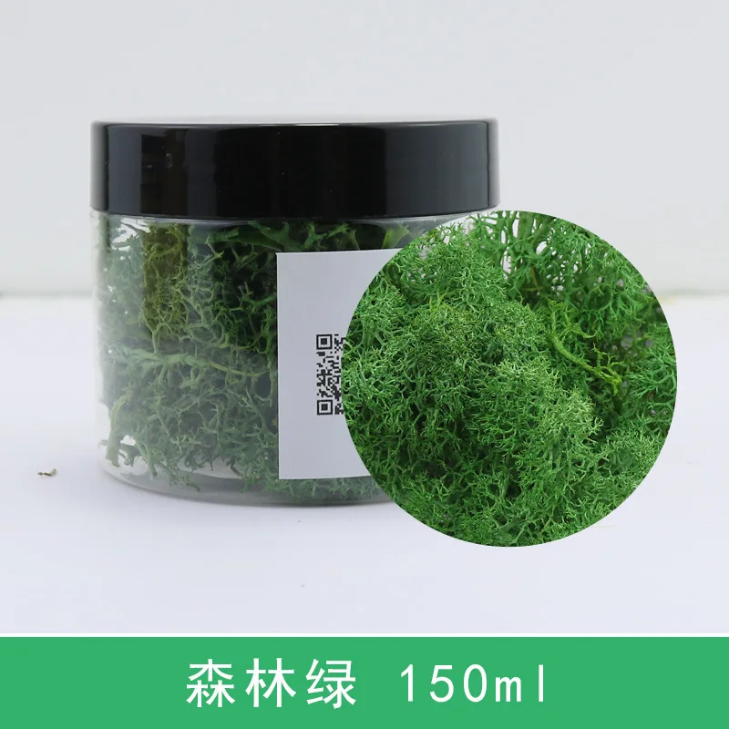 Simulation Shrubs Grass Cluster Model for Diy Sand Table Building Military Landscape Layout Materials 150ML/Bottle