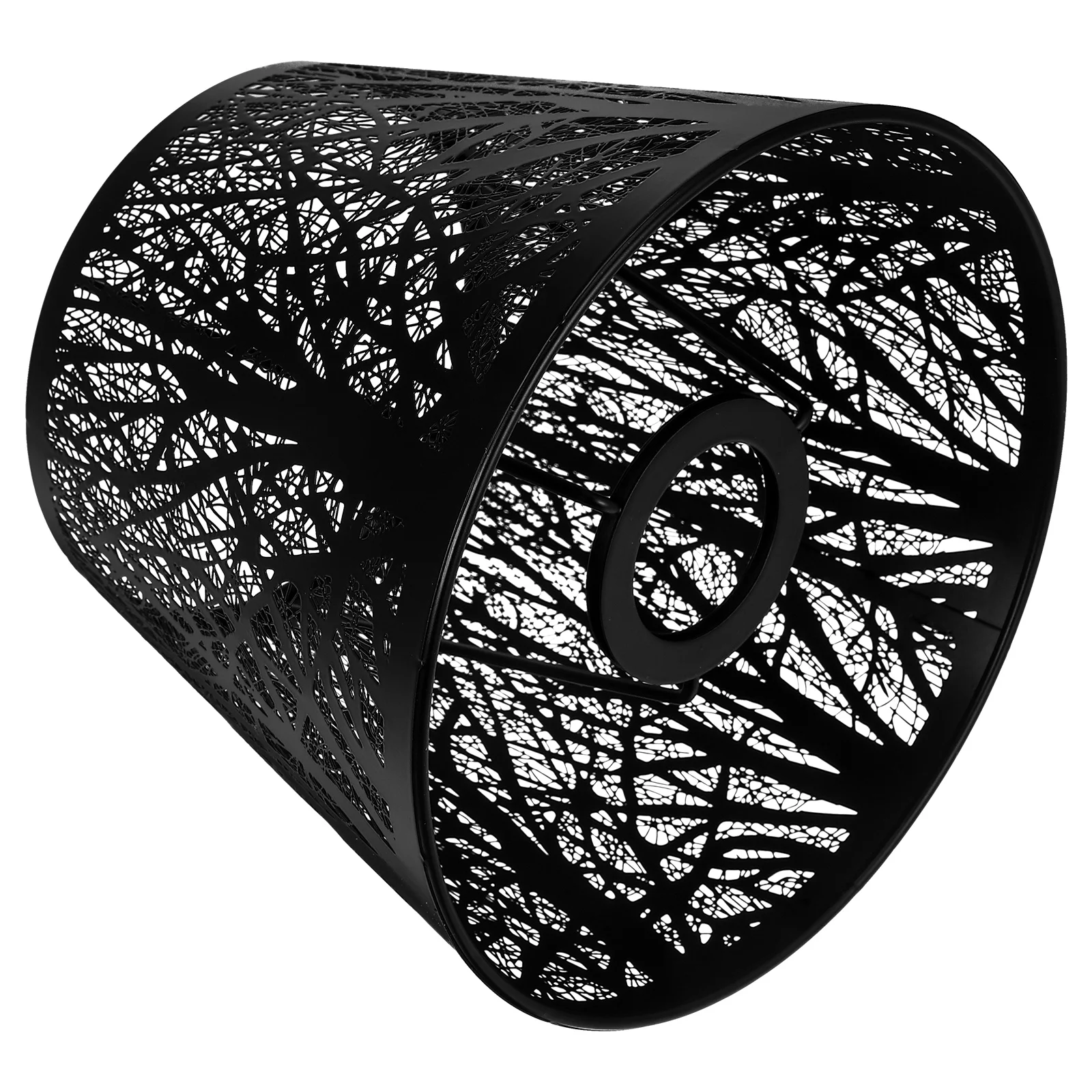 

E27 Lampshade Tree Shadow Projection Cover Black Durable Decorative Lampshade Decorative Table Lighting Hardware