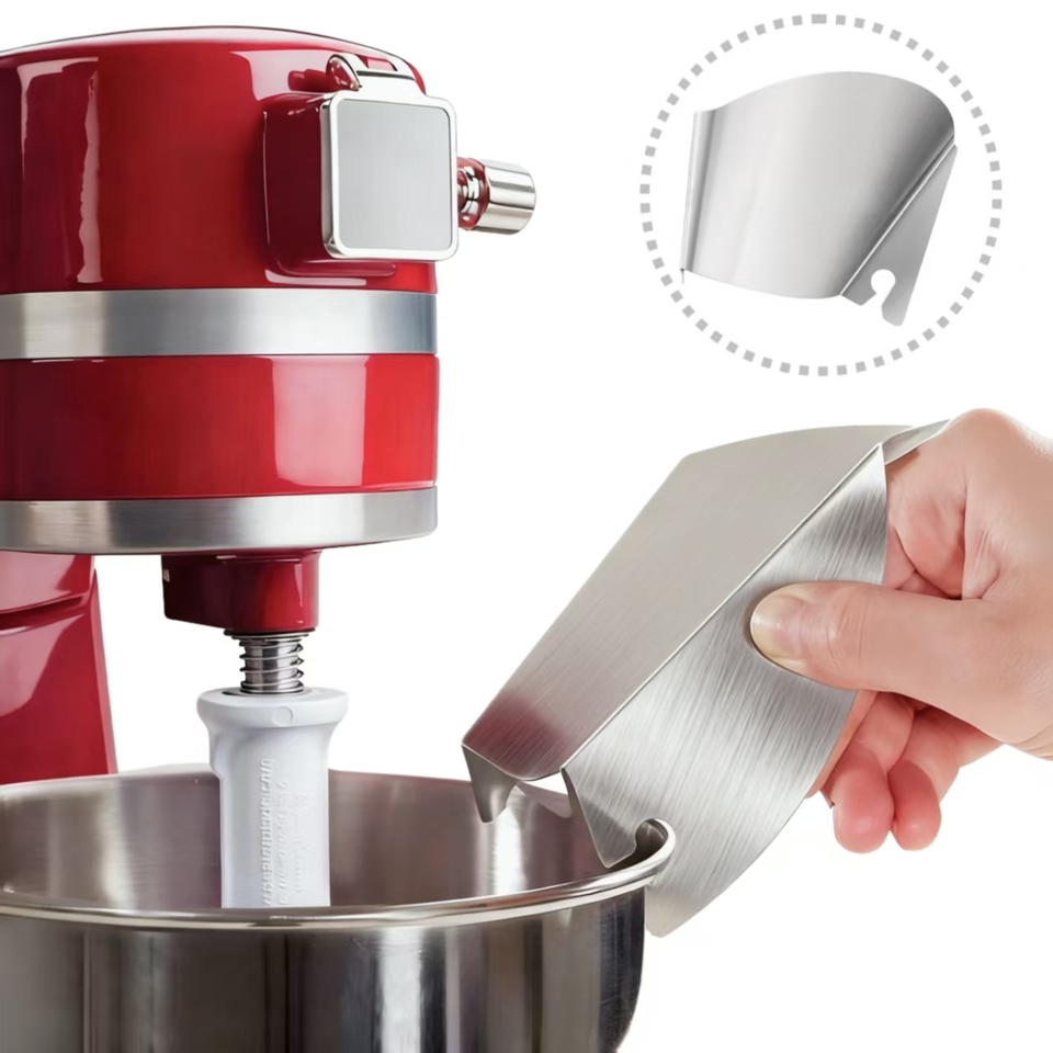  Pouring Trough Pouring Casting Protective Cover  Compatible with KitchenAid Stainless Steel Bowl Accessories 