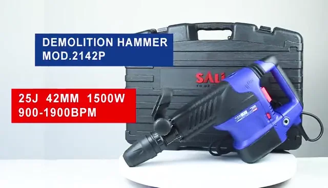 

SALI 2142P 1500W China Power Tools Electric Demolition Hammer Tools