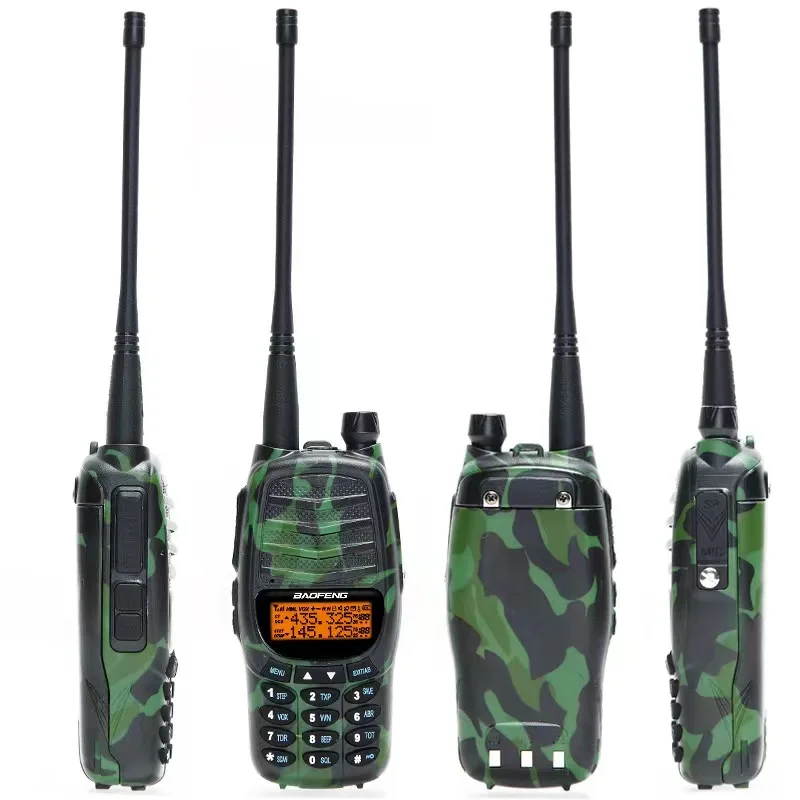 Baofeng UV-X10 15W Walkie Talkie Radio bidireccional de larga distancia Cargador USB de doble banda Actualización de alta potencia Logística de hotel