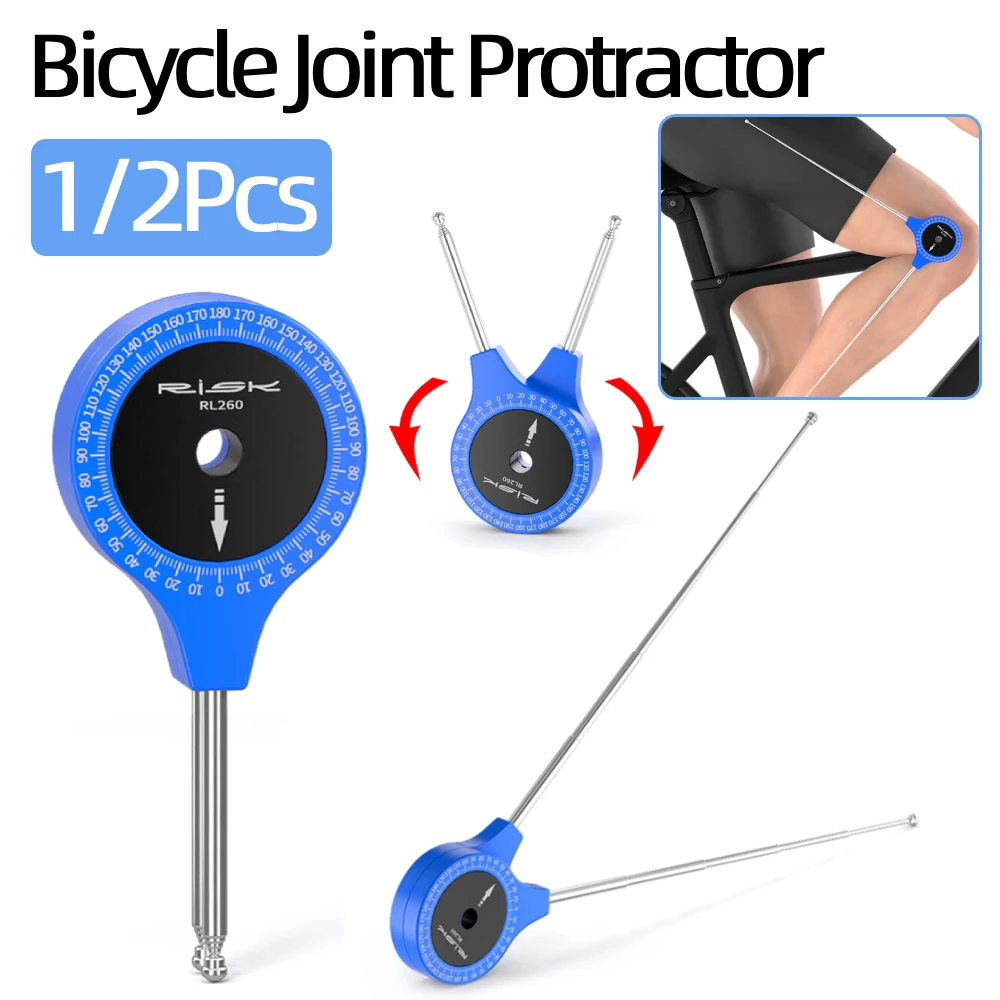 

Bike Joint Protractor Telescopic Bicycle Posture Angle Measurement Cycling Arm Leg Angle Finder for Riding Posture Correction
