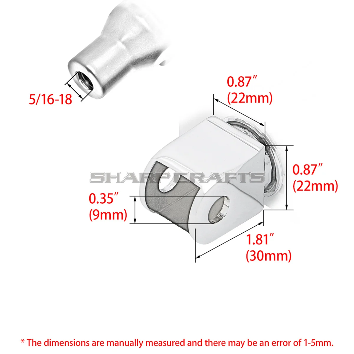 Motorcycle Front Rear Rider Passenger Foot Peg Adapters Connectors For Highway Foot Pegs For Honda Shadow VT1100 Sabre Spirit