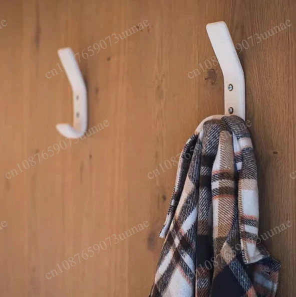High-end light luxury decorative hook for entryway and bathroom, natural marble coat hook, length 18*width 3.8cm