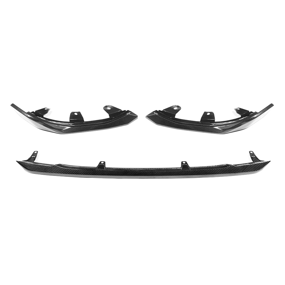 Dry Carbon Fiber Front Bumper Lip For BMW 22-In G42 2 Series Coupe 218i 220i 230i M240i M Sport MP Style Splitter Canards