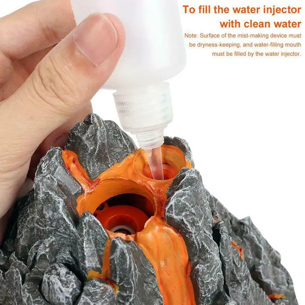 Science Learning Model Volcanic Explosion Kit Volcano Toy Plastic Educational Playset for Children