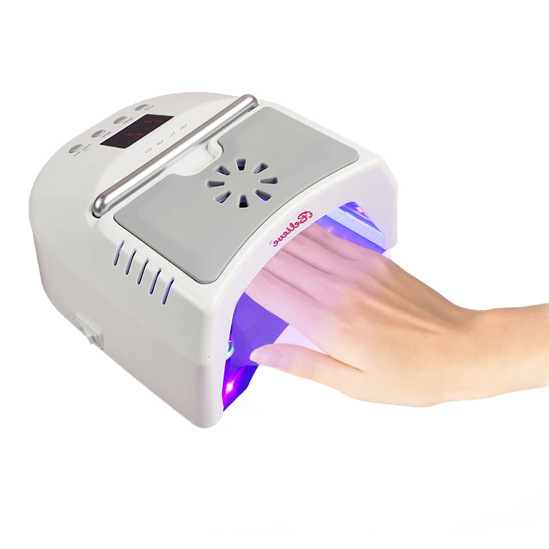 

Functional Fan For Dry Nail Polish And Dissipate Heat Nail Lamp 72W Cordless Fan Nail Lamp UV Led