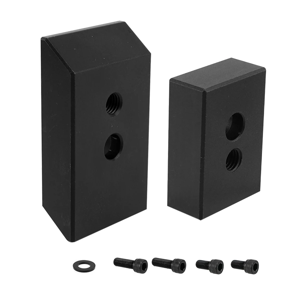 Driving Comfort Upgrade Aluminum Seat Bracket Front Seat Spacer Grade 12.9 High-tensile Bolts Black Powder Coated Finish