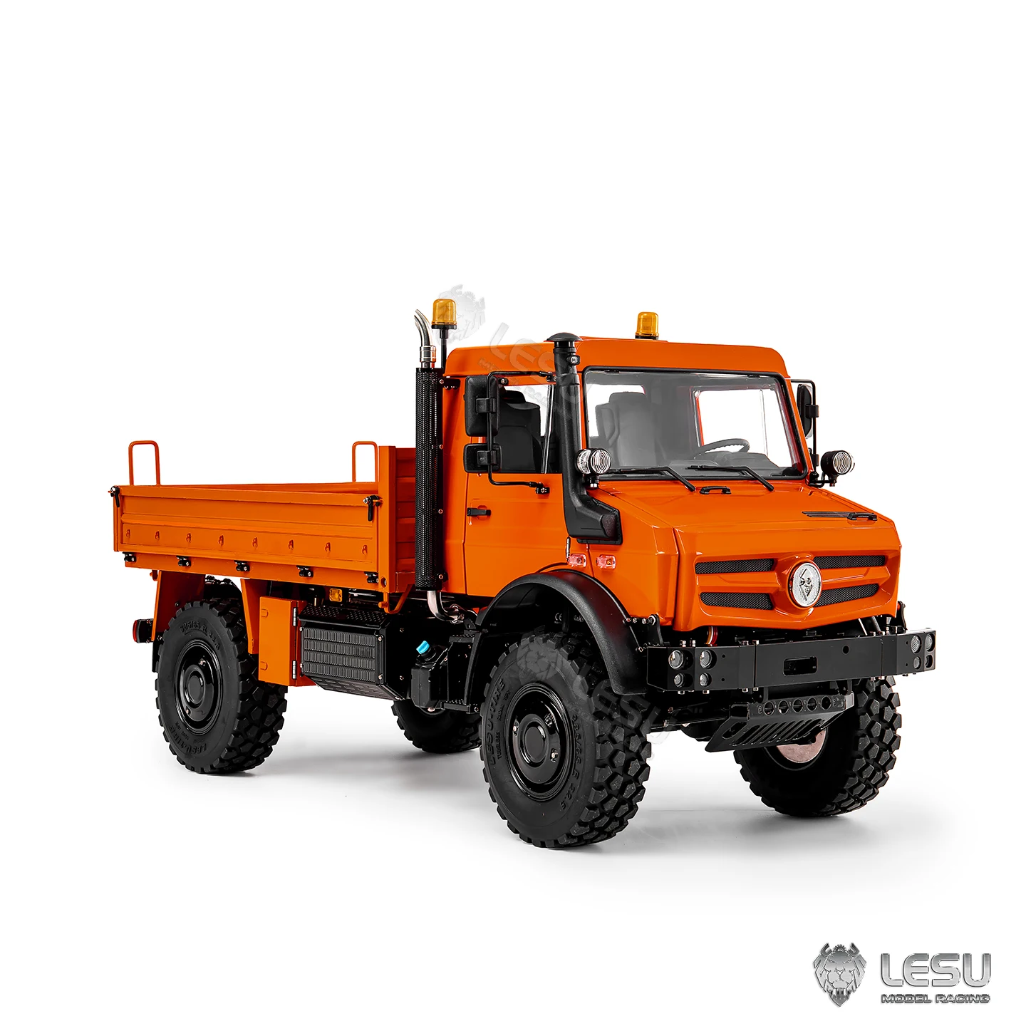 LESU 1/14 MT-44023 All-Metal All-Terrain Light Truck, Part-Time 4WD, Wheel-End Reduction Gate Axle