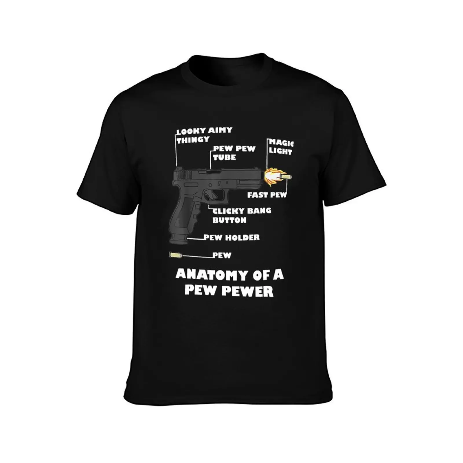 Anatomy Of A Pew Pewer T-Shirt Lightweight Hiking T-Shirt