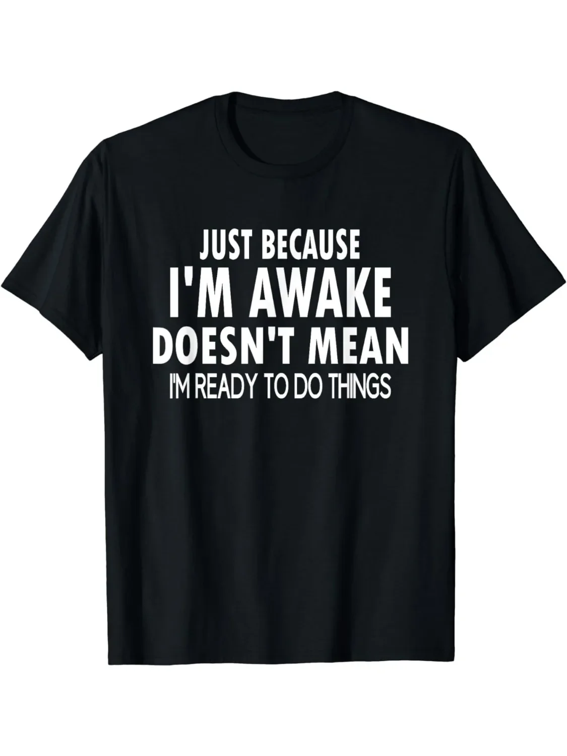 Zabawny prezent urodzinowy Tylko bo jestem wrzem Tshirt dla tweet i nastolatków Odzież męska Niestandardowe nadruki Streetwear Graficzne koszulki — zdjęcie 2
